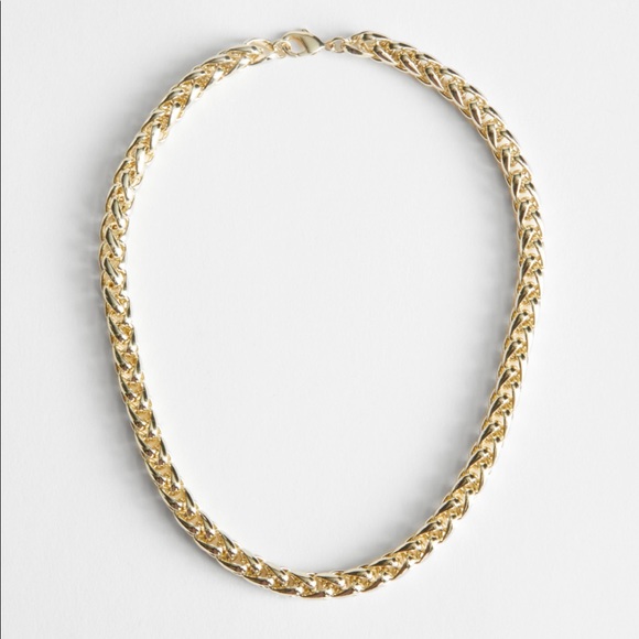 NWT & other stories twisted chain link necklace - Picture 1 of 3